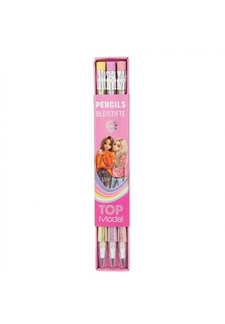 ASST | Súprava troch ceruziek - Lexy + Candy, Ružové
